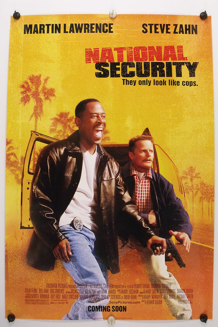 NATIONAL SECURITY 2003 Original Movie Poster 27x40 DS Rolled Martin Lawrence - Joe's Geek VLT