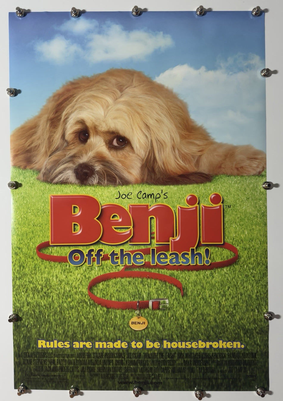 BENJI 2018 Original Movie Poster 27x40 DS Rolled Gabriel Bateman