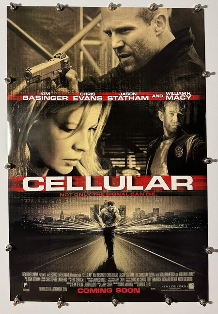 Cellular - Original Movie Poster - 2004 - Rolled DS