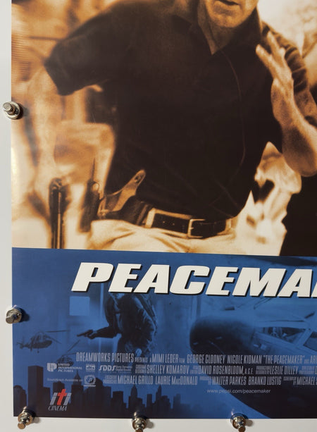 THE PEACEMAKER 1997 Original Movie Poster 27x40 SS Rolled George Clooney - Joe's Geek VLT