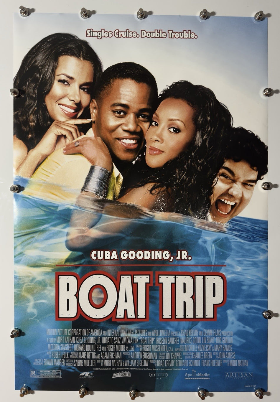 BOAT TRIP 2003 Original Movie Poster 27x40 DS Rolled Cuba Gooding Jr.