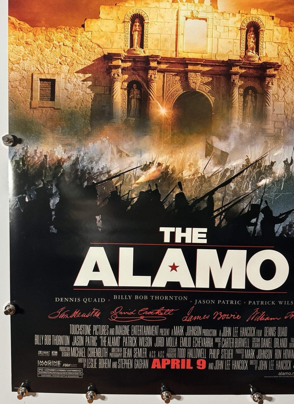 Alamo - Original Movie Poster - 2004 -Rolled DS