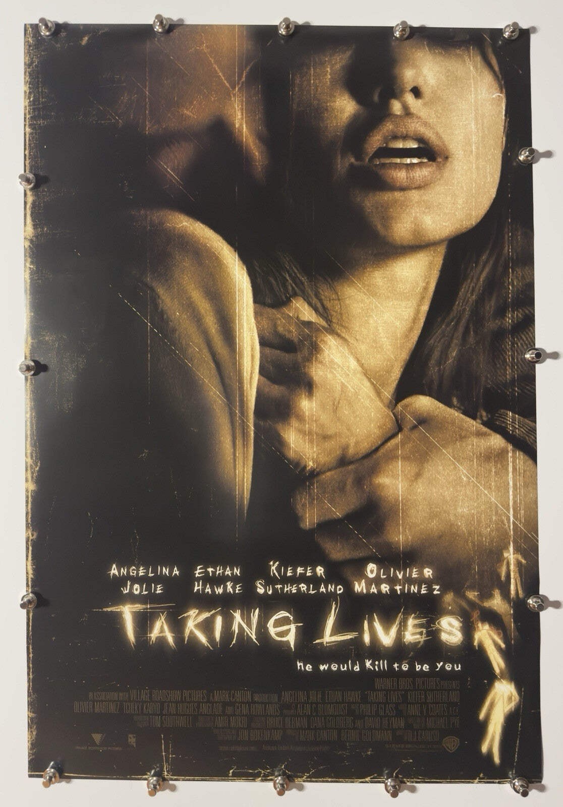 Taking Lives (A) - Original Movie Poster - 2004 - Rolled DS