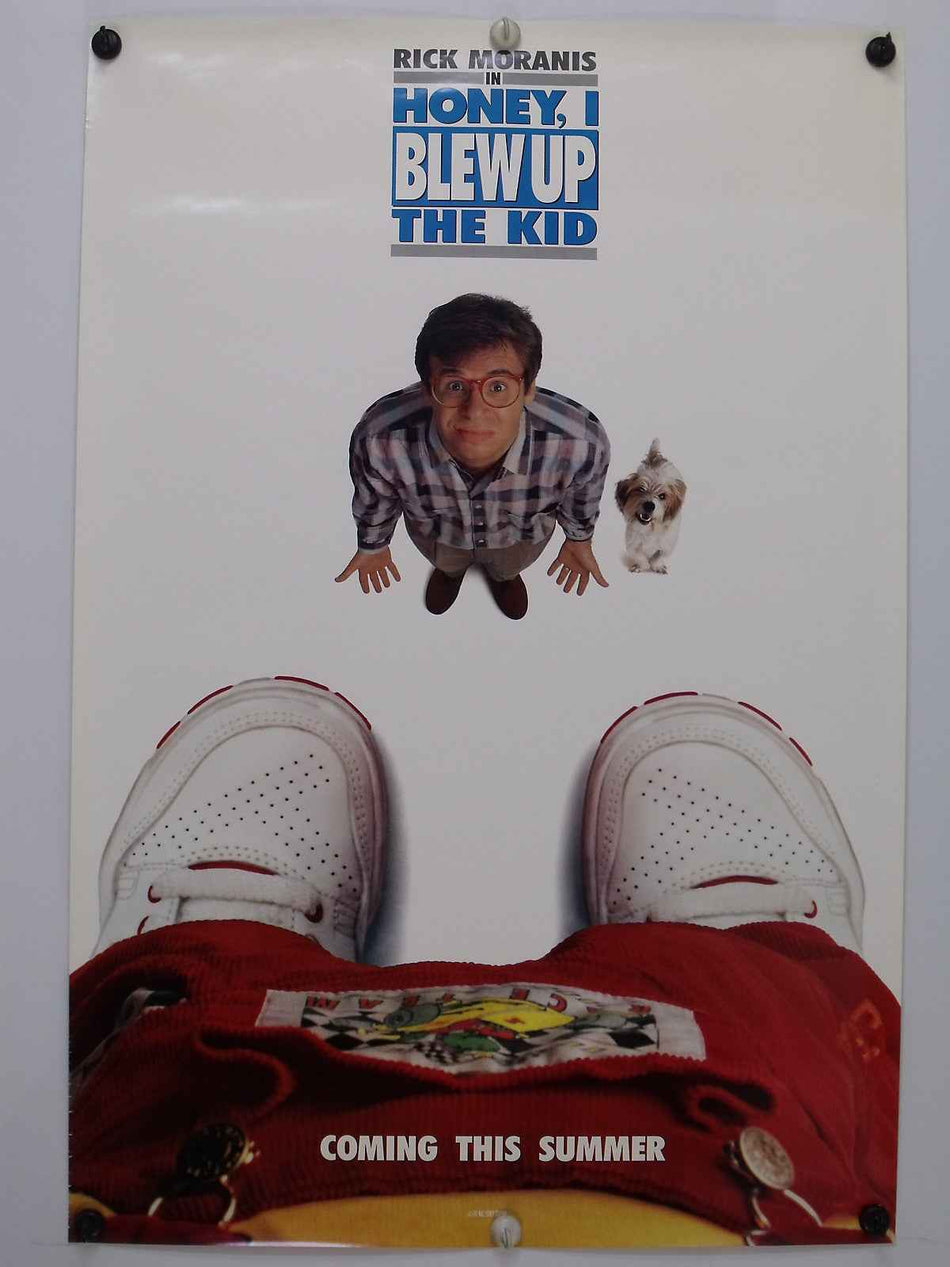 HONEY I BLEW UP THE KID 1992 Original Movie Poster 27x40 DS Rolled Rick Moranis 2 Shoes - Joe's Geek VLT