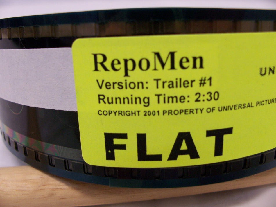 REPO MEN 2010 Original 35mm Movie Trailer FLAT Jude Law Forest Whitaker