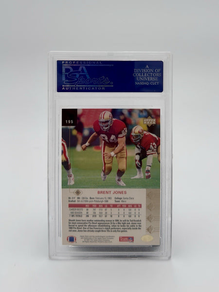 1994 SP - Brent Jones #195