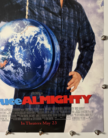 BRUCE ALMIGHTY 2003 Original Movie Poster 27x40 DS Rolled Jim Carrey - Joe's Geek VLT