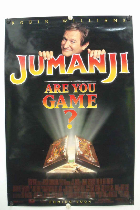 JUMANJI 1995 Original Movie Poster 27x40 DS Rolled Robin Williams - Joe's Geek VLT