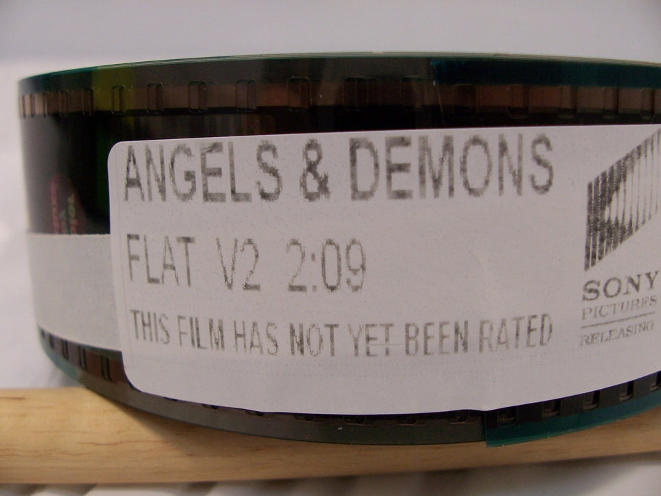 ANGELS & DEMONS 2009 Original 35mm Movie Trailer FLAT Tom Hanks Ewan McGregor