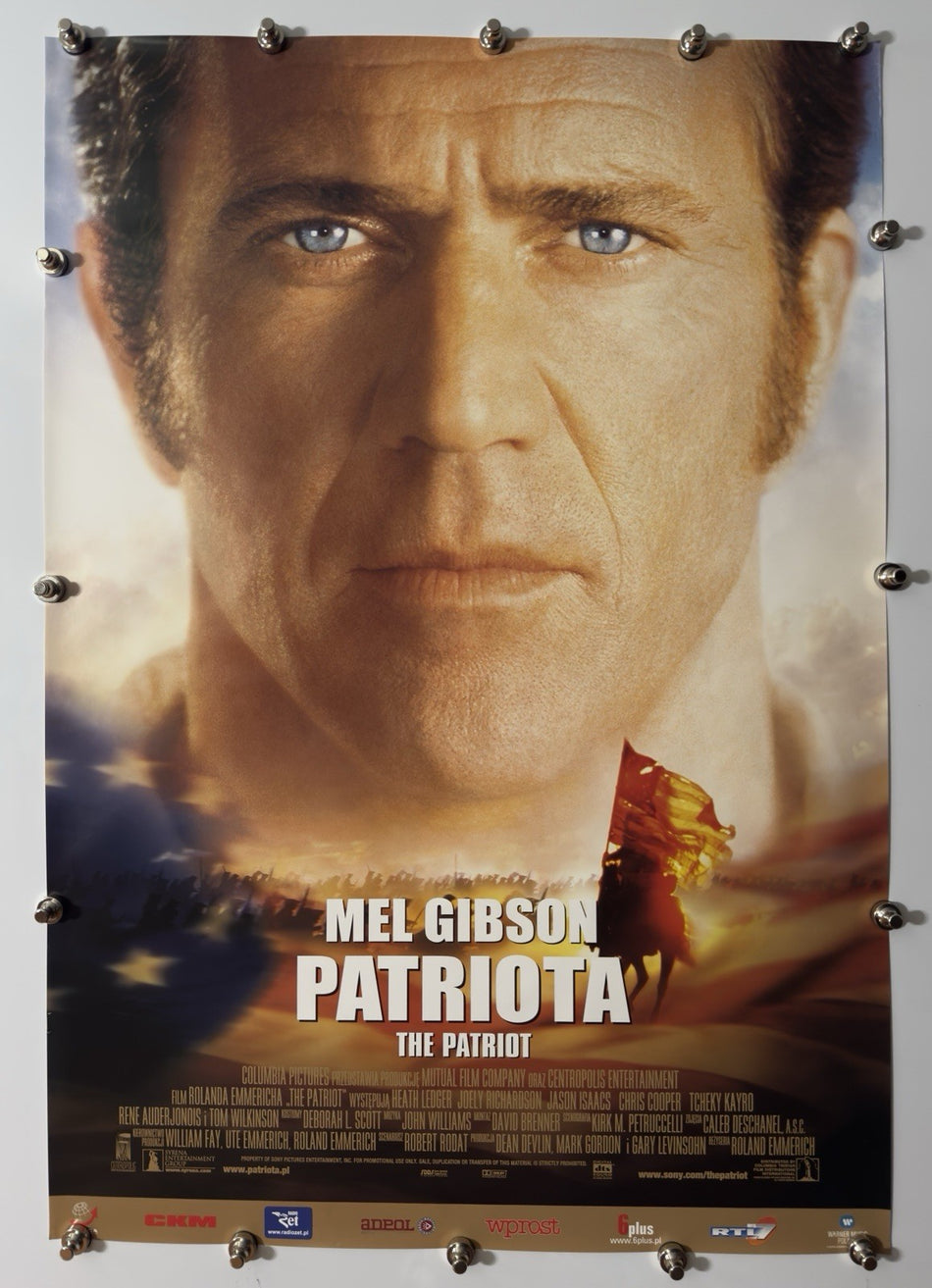 THE PATRIOT 2000 Original Movie Poster 27x40 SS Rolled Mel Gibson
