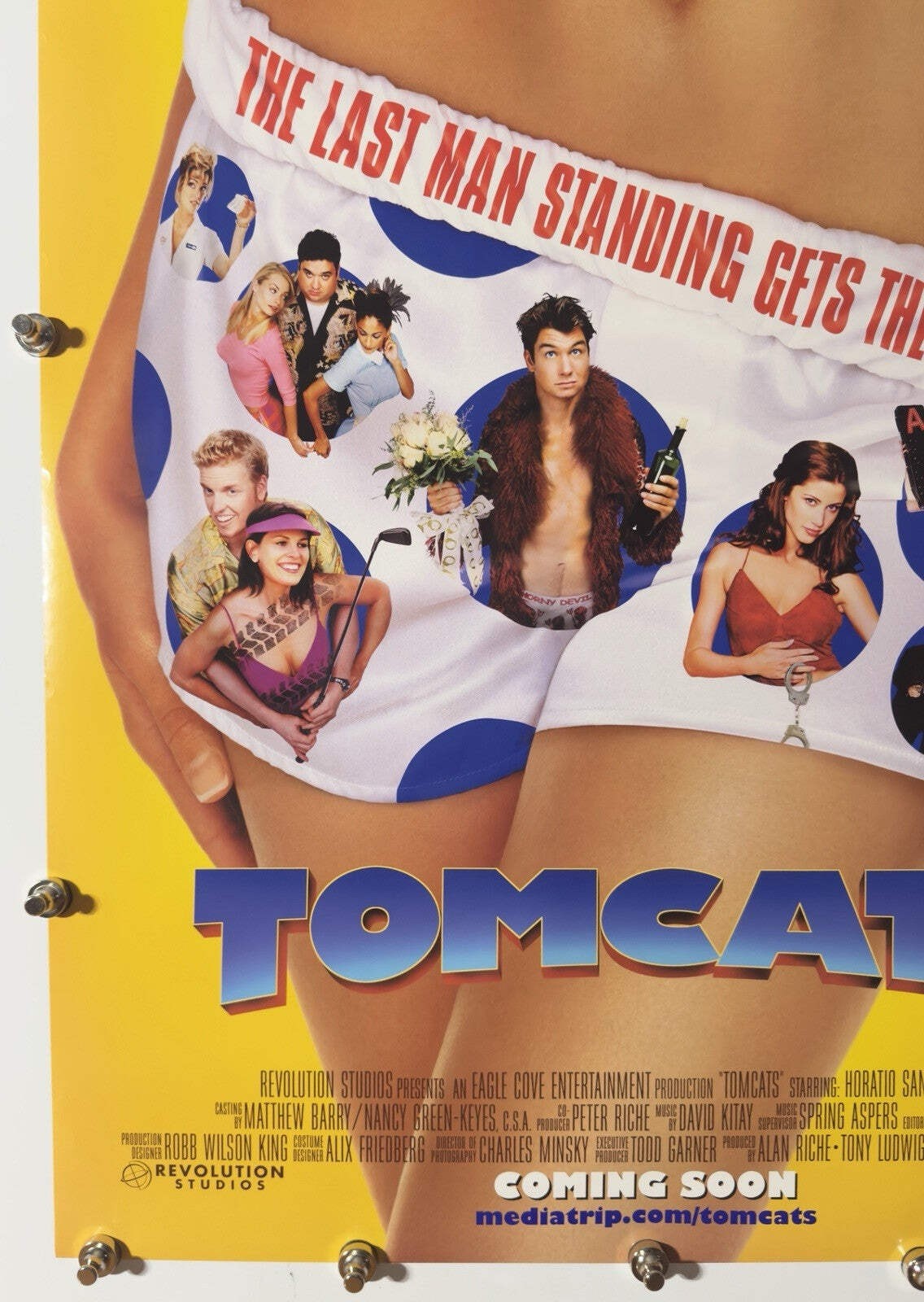 Tomcats - Original Movie Poster - 2001 - Rolled DS