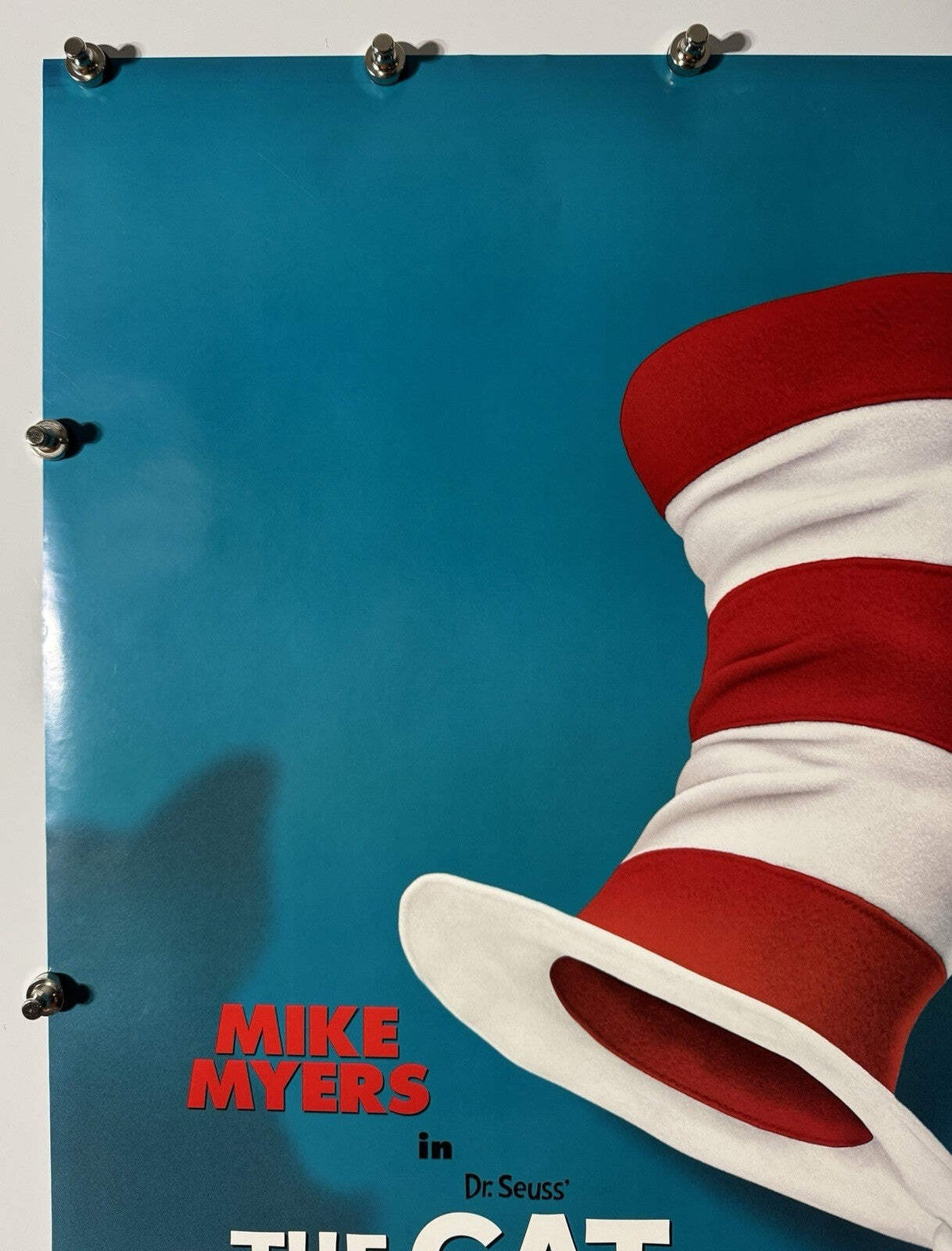 Cat In The Hat (A) - Original Movie Poster - 2003 - Rolled DS