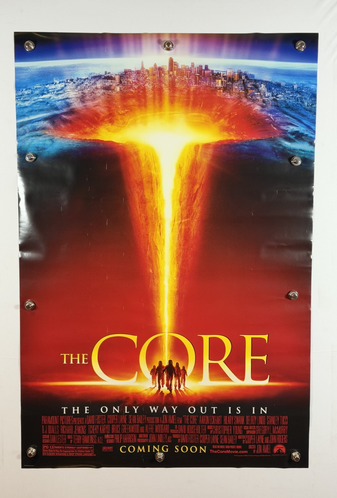 The Core (2003) - Original Movie Poster - 27 x 40 - Rolled DS