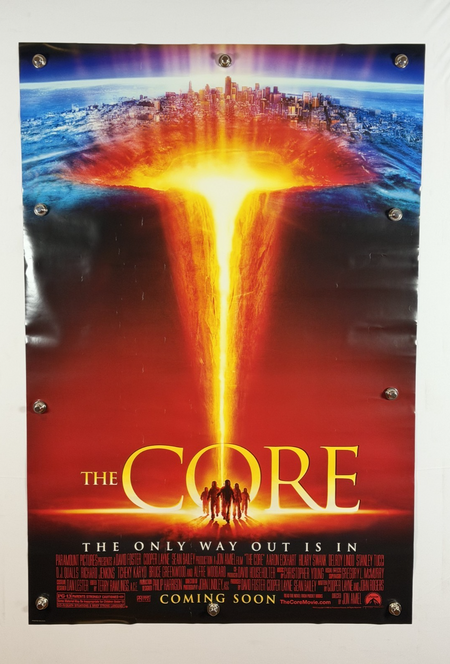 THE CORE 2003 Original Movie Poster 27x40 DS Rolled Aaron Eckhart Hilary Swank - Joe's Geek VLT