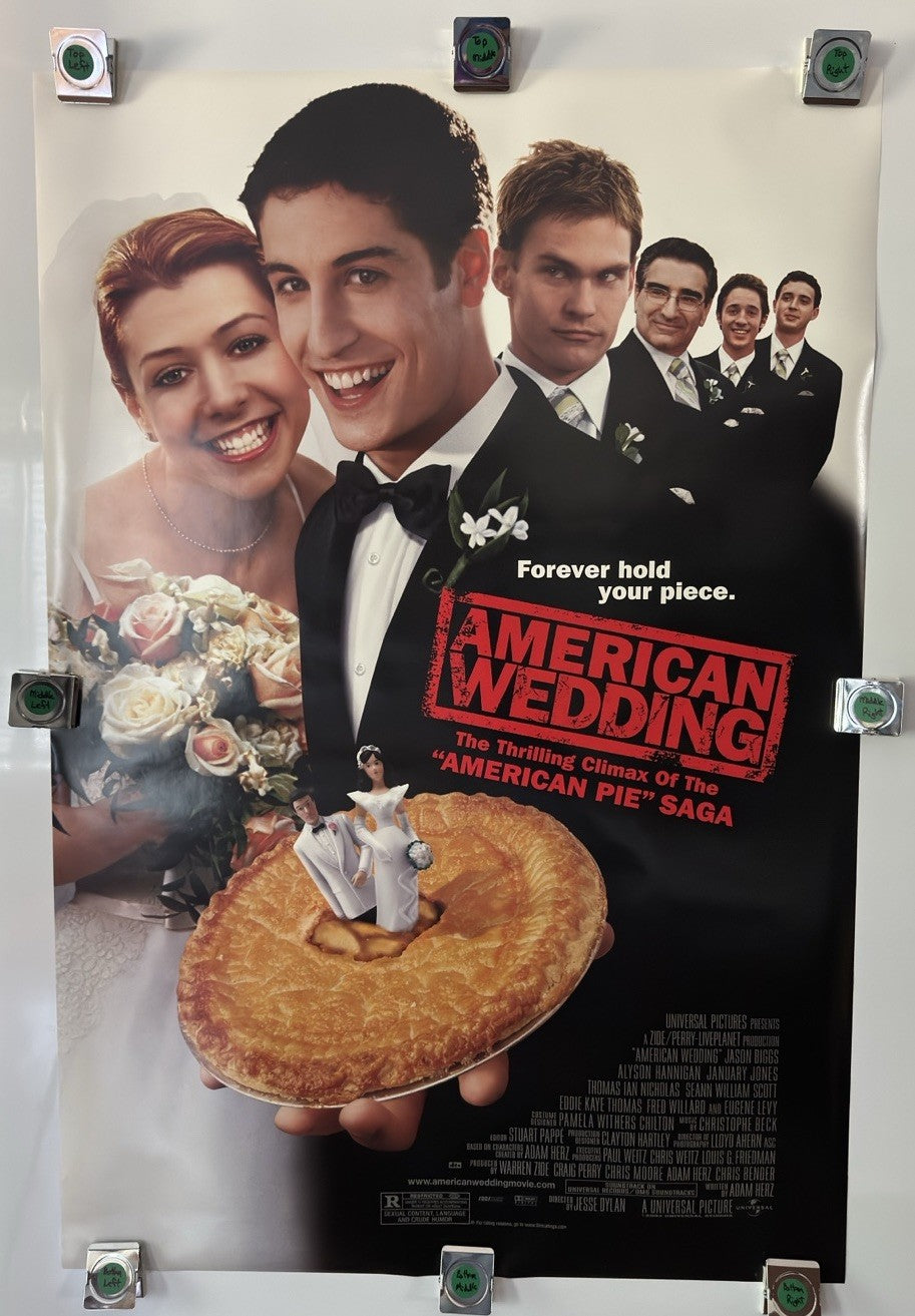 AMERICAN WEDDING 2003 Original Movie Poster 27x40 DS Rolled Jason Biggs