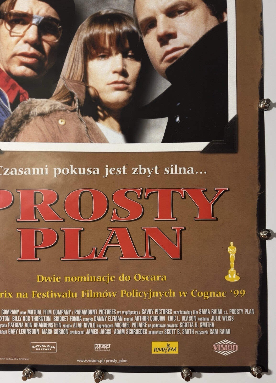 A Simple Plan - Original Movie Poster - 1998 - Rolled SS