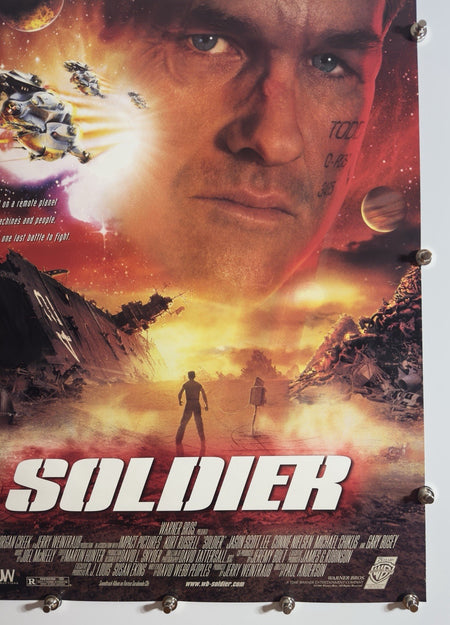Soldier - Original Movie Poster - 1998 - Rolled DS 