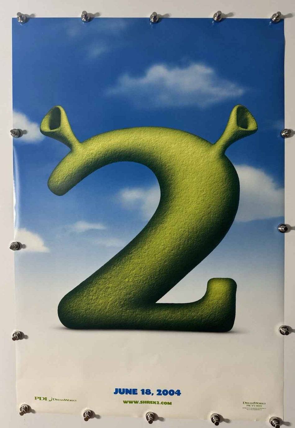SHREK 2 2004 Original Movie Poster 27x40 DS Rolled Style A Mike Myers - Joe's Geek VLT