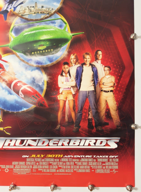Thunderbirds - Original Movie Poster - 2004 - Rolled DS