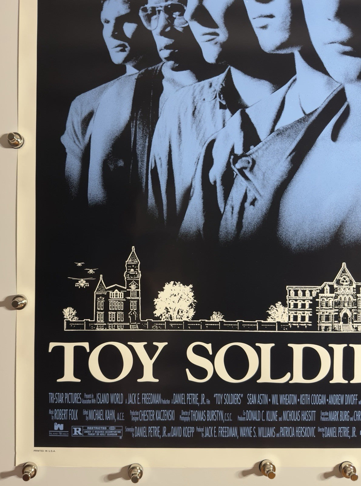 Toy Soldiers - Original Movie Poster - 1991 - Rolled SS