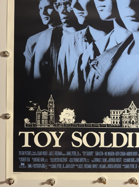 Toy Soldiers - Original Movie Poster - 1991 - Rolled SS