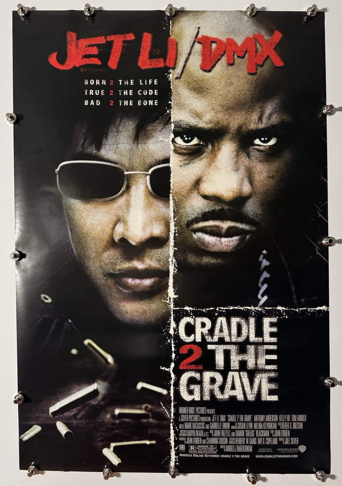 Cradle 2 the Grave - Original Movie Poster - 2003 - Rolled DS