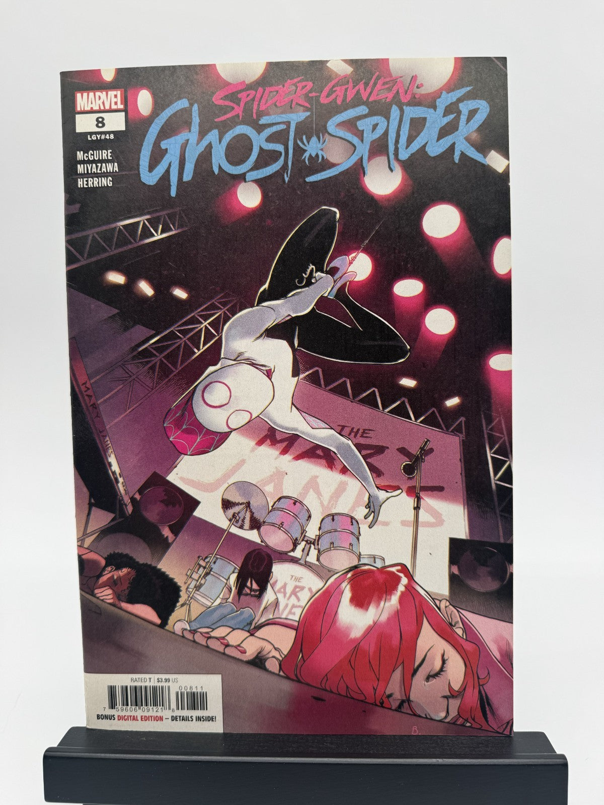 Spider-Gwen: Ghost-Spider #8 (Marvel, 2019) — LGY #48 — Bengal Cover
