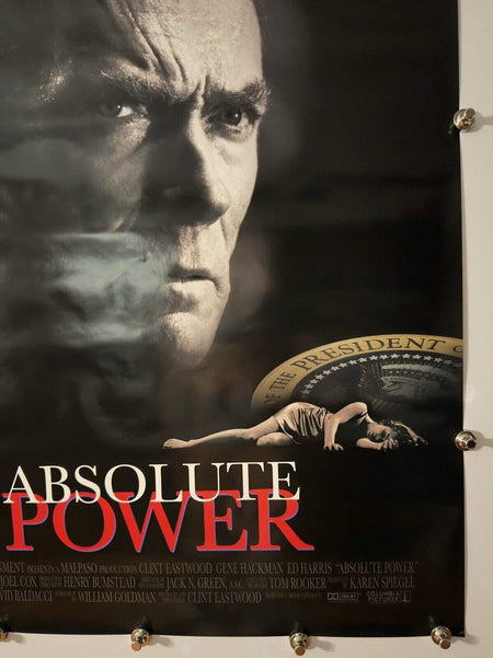 Absolute Power - Original Movie Poster - 1997 - Rolled SS