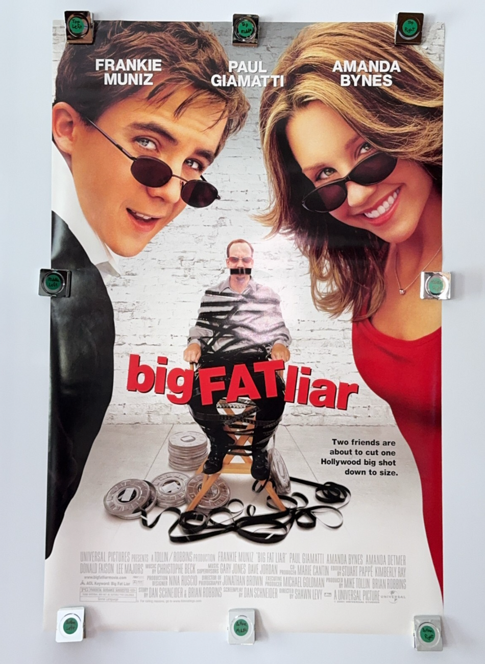 BIG FAT LIAR 2002 Original Movie Poster 27x40 DS Rolled Paul Giamatti