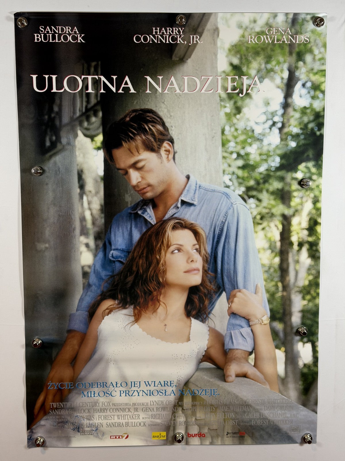 Hope Floats (1998) - Original Movie Poster - POLISH - Rolled SS