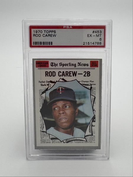 1970 Topps - All-Star Rod Carew #453