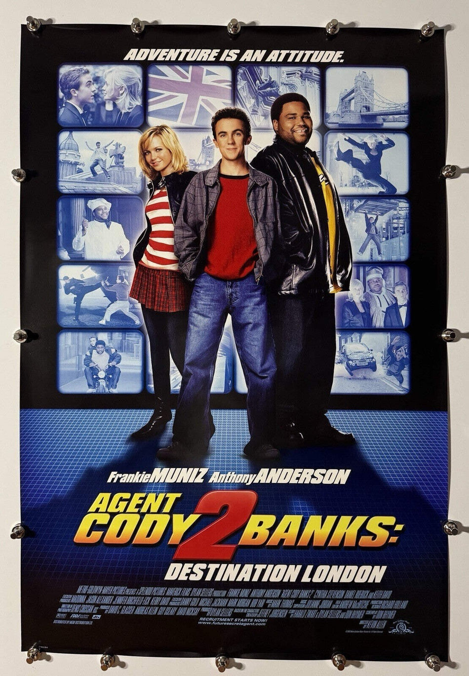 Agent Cody Banks 2: Destination London - Original Movie Poster - Rolled DS