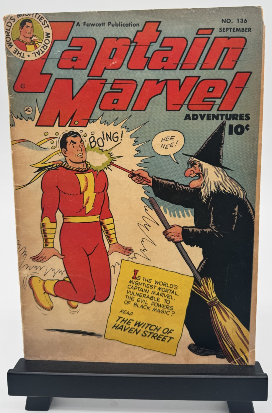Captain Marvel Adventures #136 (Fawcett Comics September 1952)