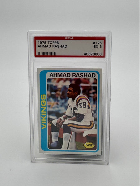 1978 Topps - Ahmad Rashad #125
