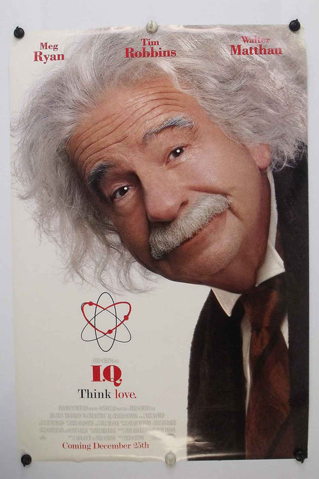 I.Q. 1994 Original Movie Poster 27x40 DS Rolled Meg Ryan Style A - Joe's Geek VLT