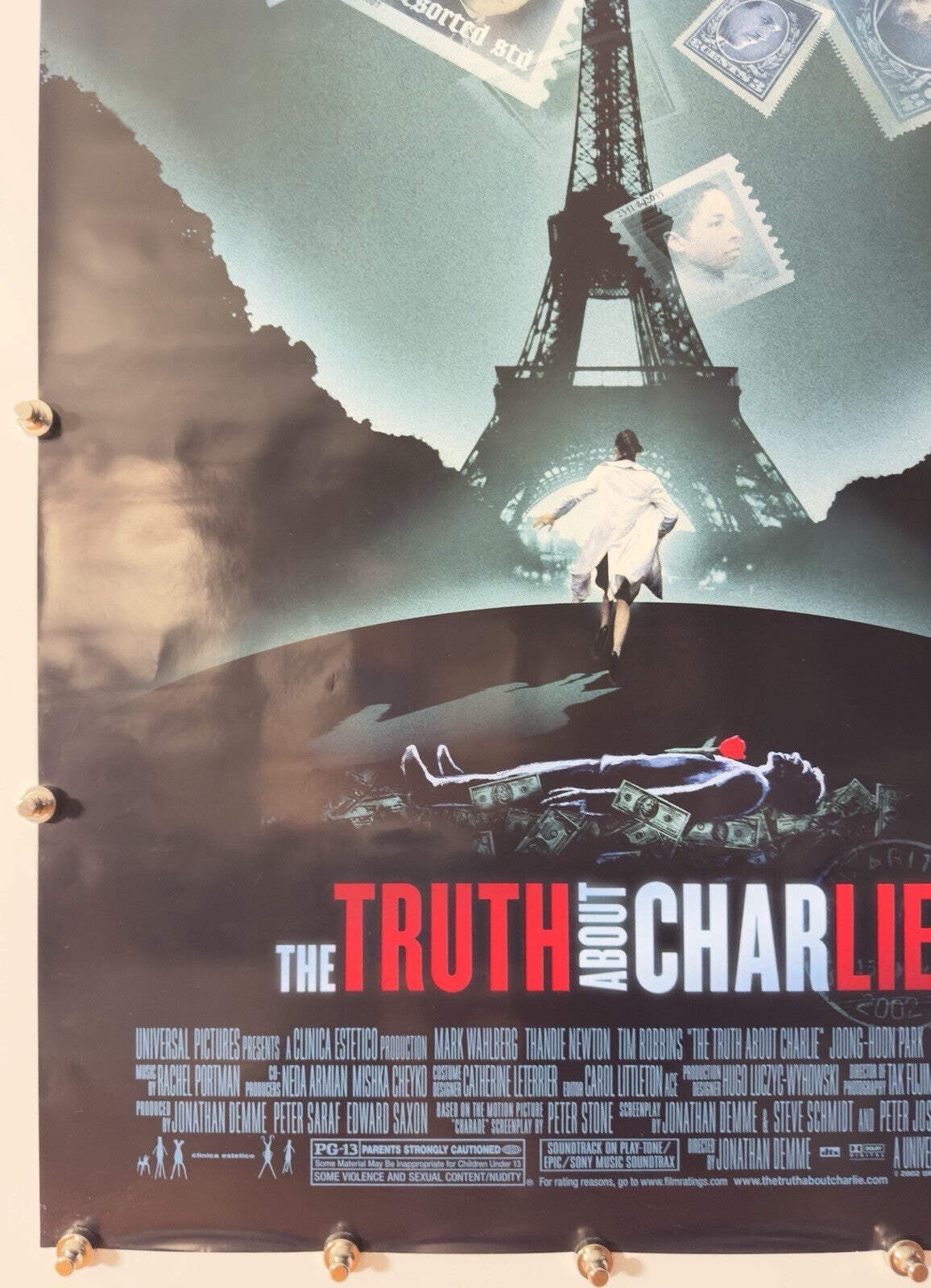 The Truth About Charlie - Original Movie Poster - 2002 - Rolled DS