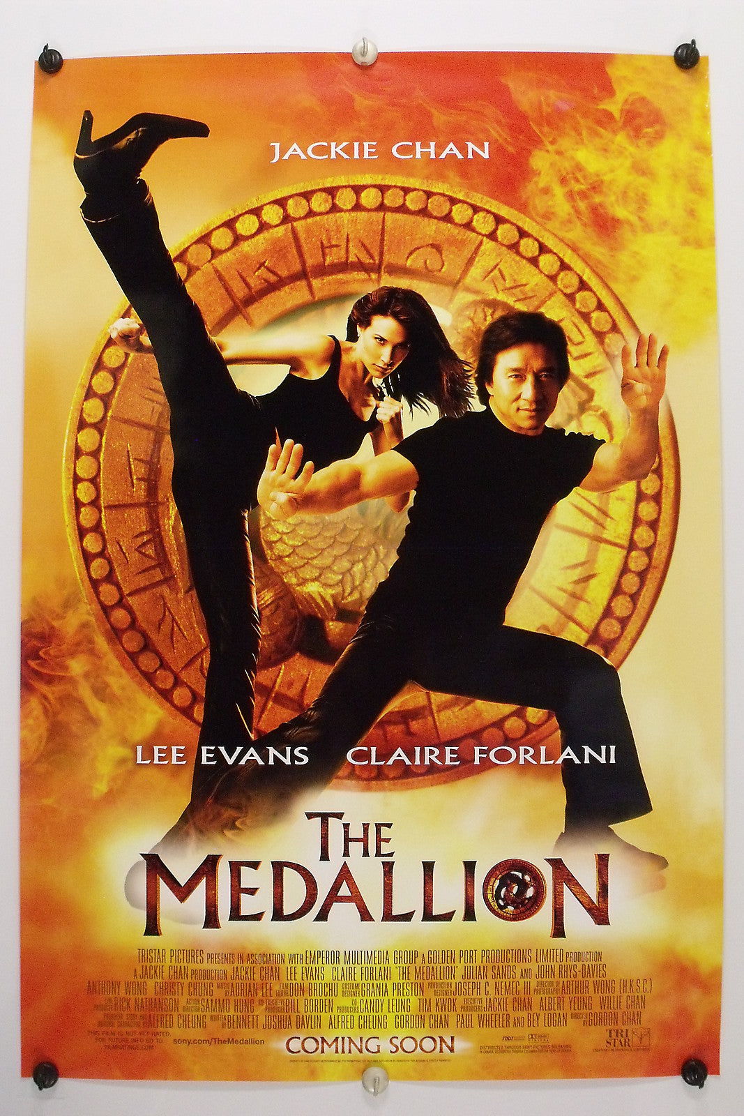 THE MEDALLION 2003 Original Movie Poster 27x40 DS Rolled Jackie Chan - Joe's Geek VLT