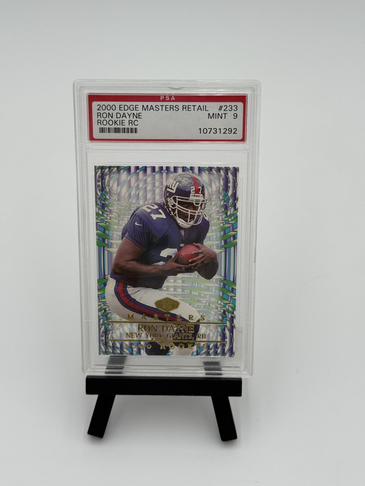 2000 Collector's Edge Masters - Ron Dayne #233 Retail (RC)