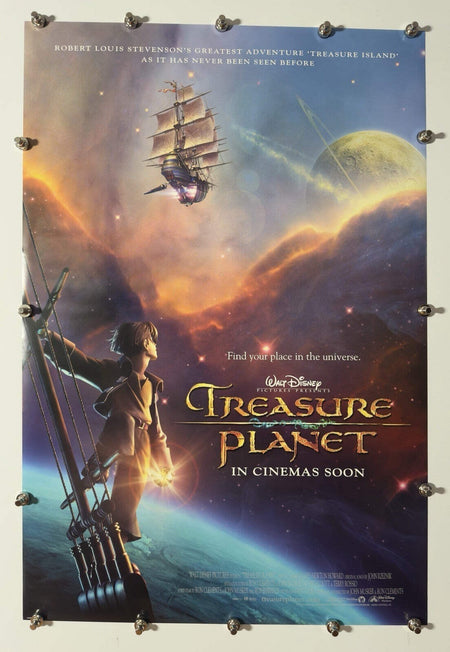 Treasure Planet (B) - Original Movie Poster - 2002 - Rolled DS