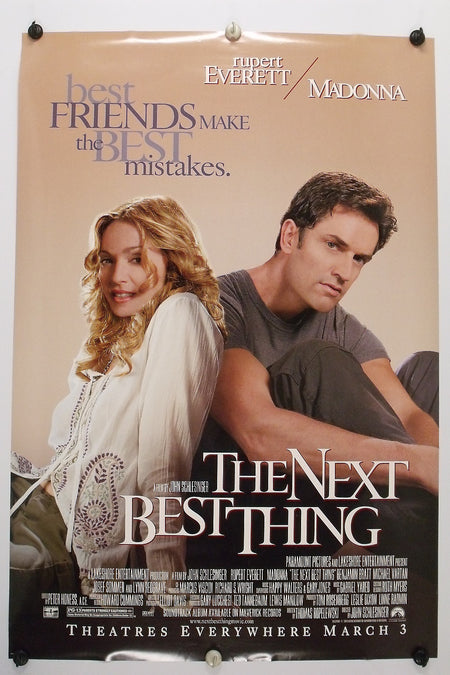 THE NEXT BEST THING 2000 Original Movie Poster 27x40 DS Rolled Madonna - Joe's Geek VLT