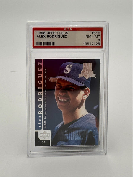 1998 Upper Deck - Game Dated Alex Rodriguez #510