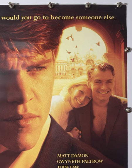 The Talented Mr. Ripley - Original Movie Poster - 1999 - Rolled DS