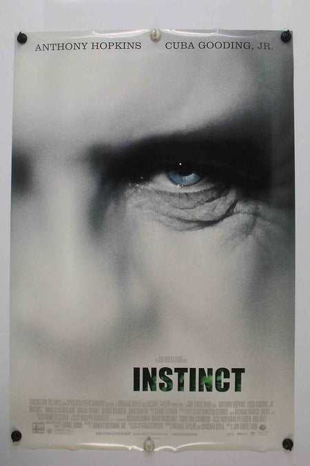INSTINCT 1999 Original Movie Poster 27x40 DS Rolled Anthony Hopkins - Joe's Geek VLT