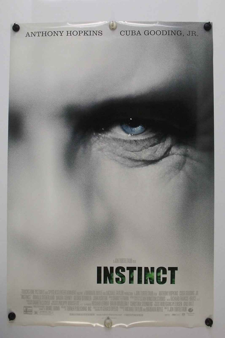 INSTINCT 1999 Original Movie Poster 27x40 DS Rolled Anthony Hopkins - Joe's Geek VLT