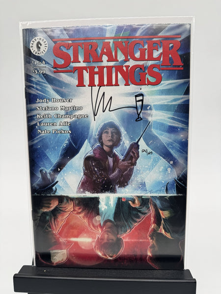 Stranger Things #1 - DF Signed & Personalized by Keith Champagne COA 29/125