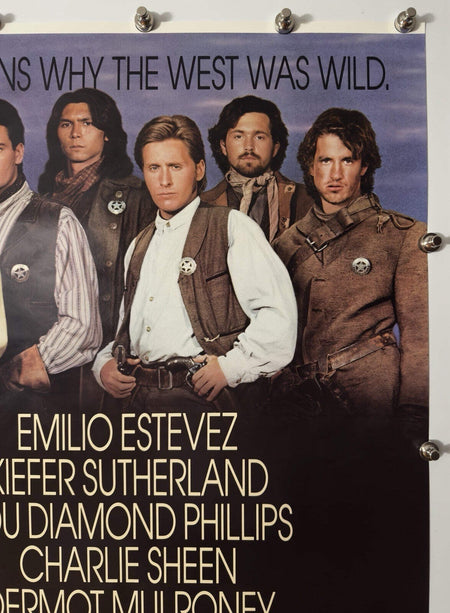 Young Guns - Original Movie Poster - 1988 - Rolled SS