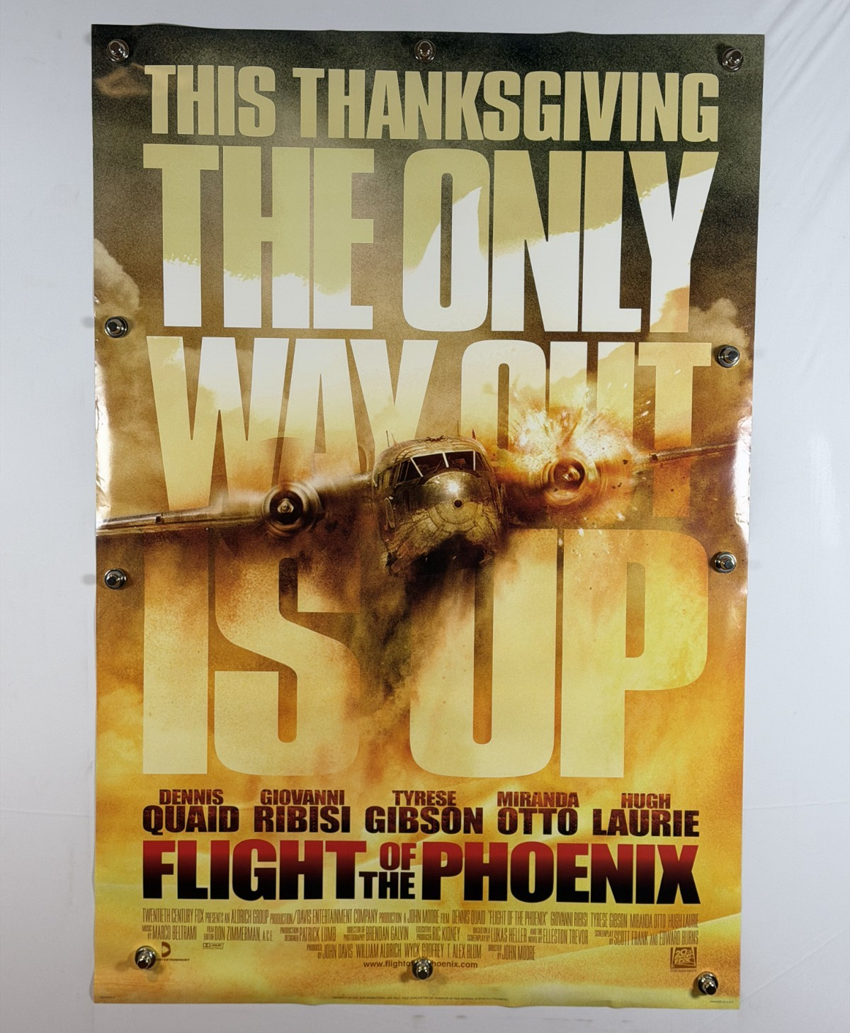 Flight of the Phoenix (2004) - (A) - Original Movie Poster - 27 x 40 - Rolled DS