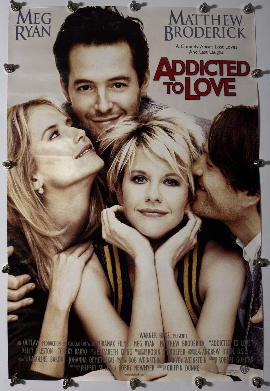 Addicted to Love - Original Movie Poster - 1996 - Rolled DS