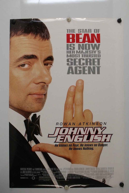 JOHNNY ENGLISH 2003 Original Movie Poster 27x40 DS Rolled Rowan Atkinson