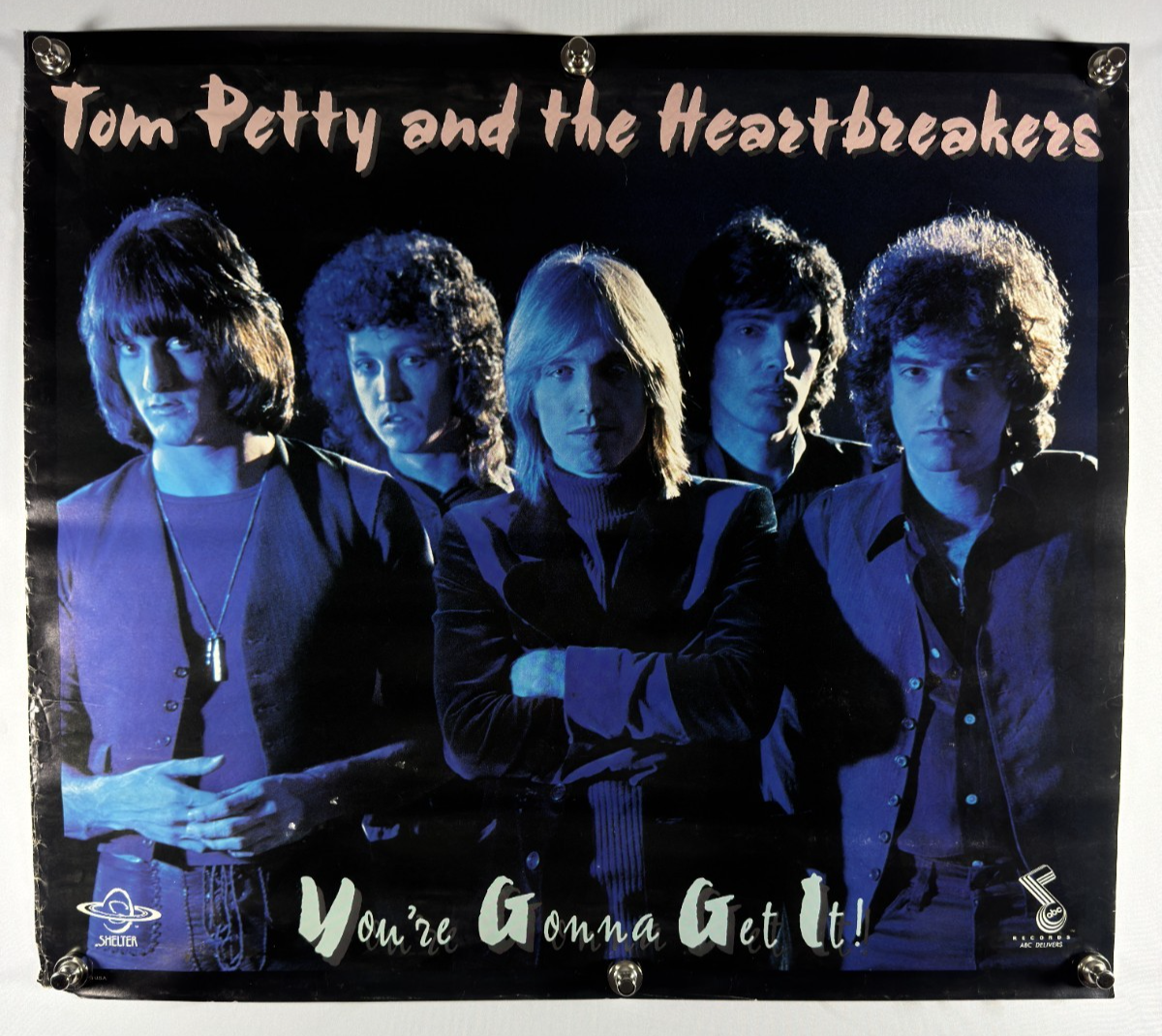 Tom Petty And The Heartbreakers (1978) - Rock Promo Poster - 27 x 23 - Rolled SS
